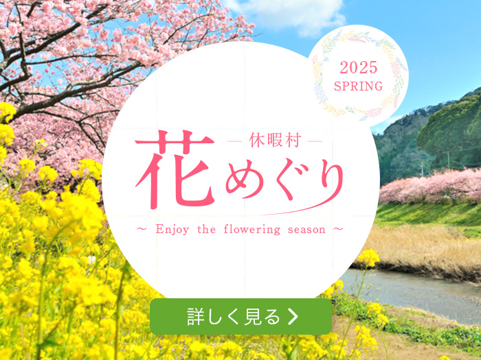 2025 SPEING 休暇村花めぐりを詳しく見る